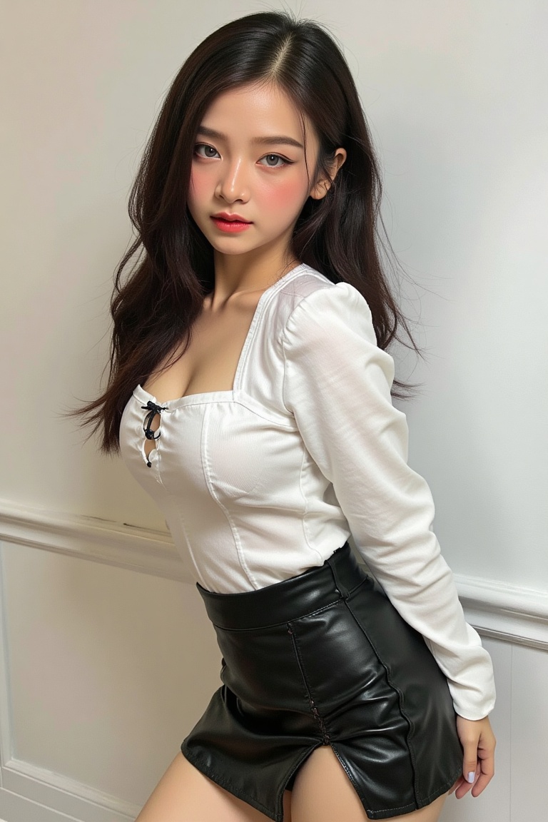 1girl,  thigh up,  hairstyle on Tensor.Art