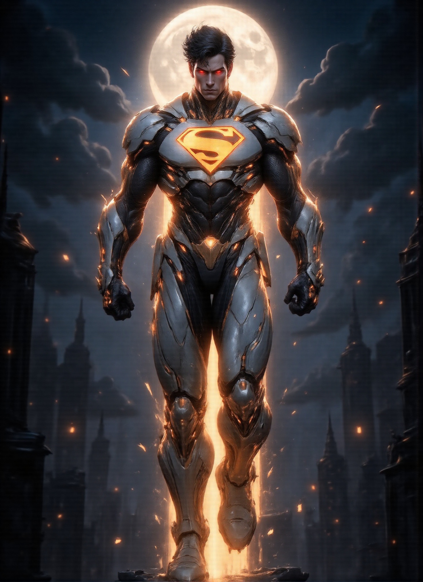 1 guy,  tall,  muscular body on Tensor.Art