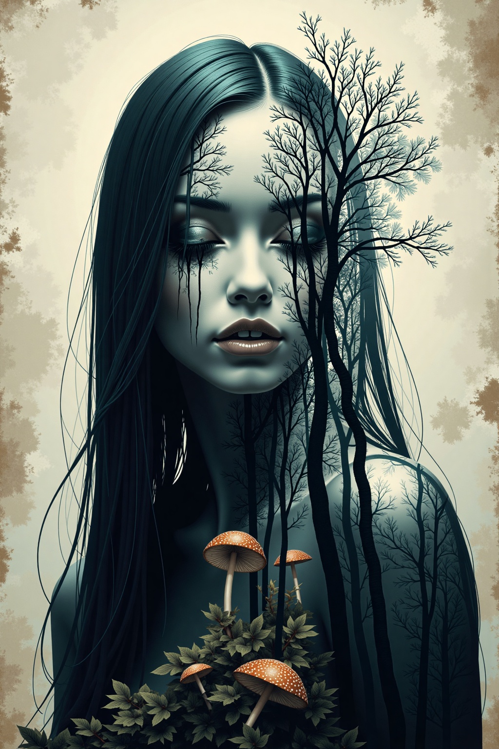 high-contrast digital illustration in a cyberpunk style,  cyberpunk poster,  Futuristic cyberpunk portrait on Tensor.Art