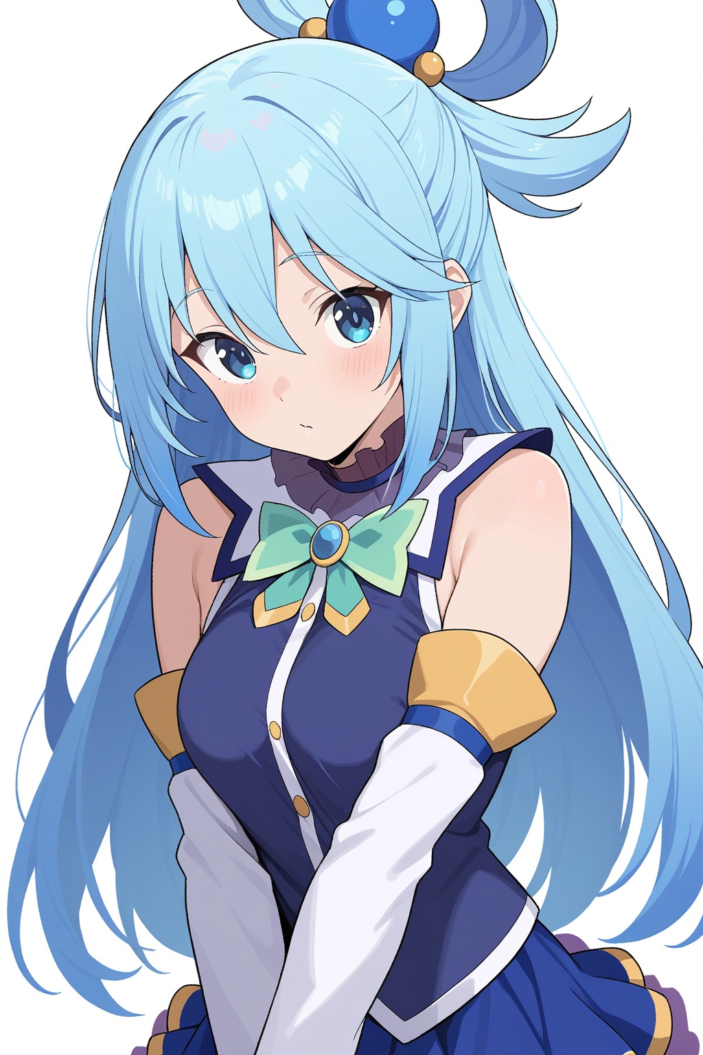 aqua_(konosuba),  kono_subarashii_sekai_ni_shukufuku_wo!,  1girl on Tensor.Art