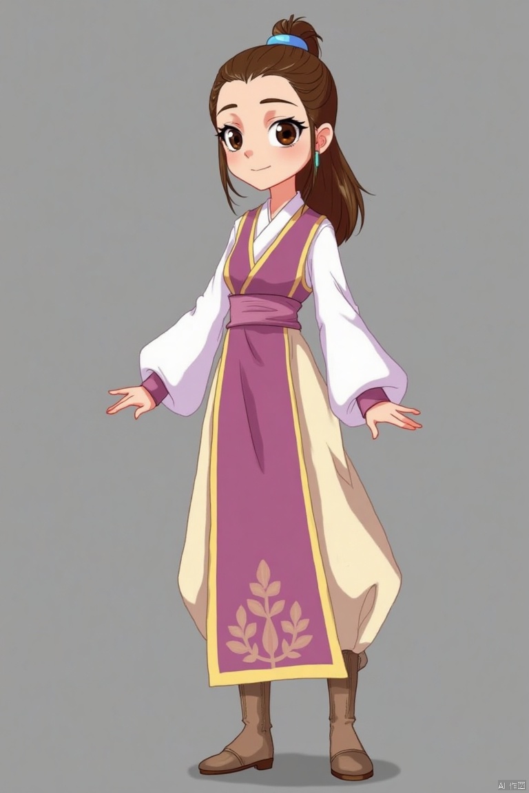 1girl,animation style,Fancy clothes,Ancient costume_7XZ