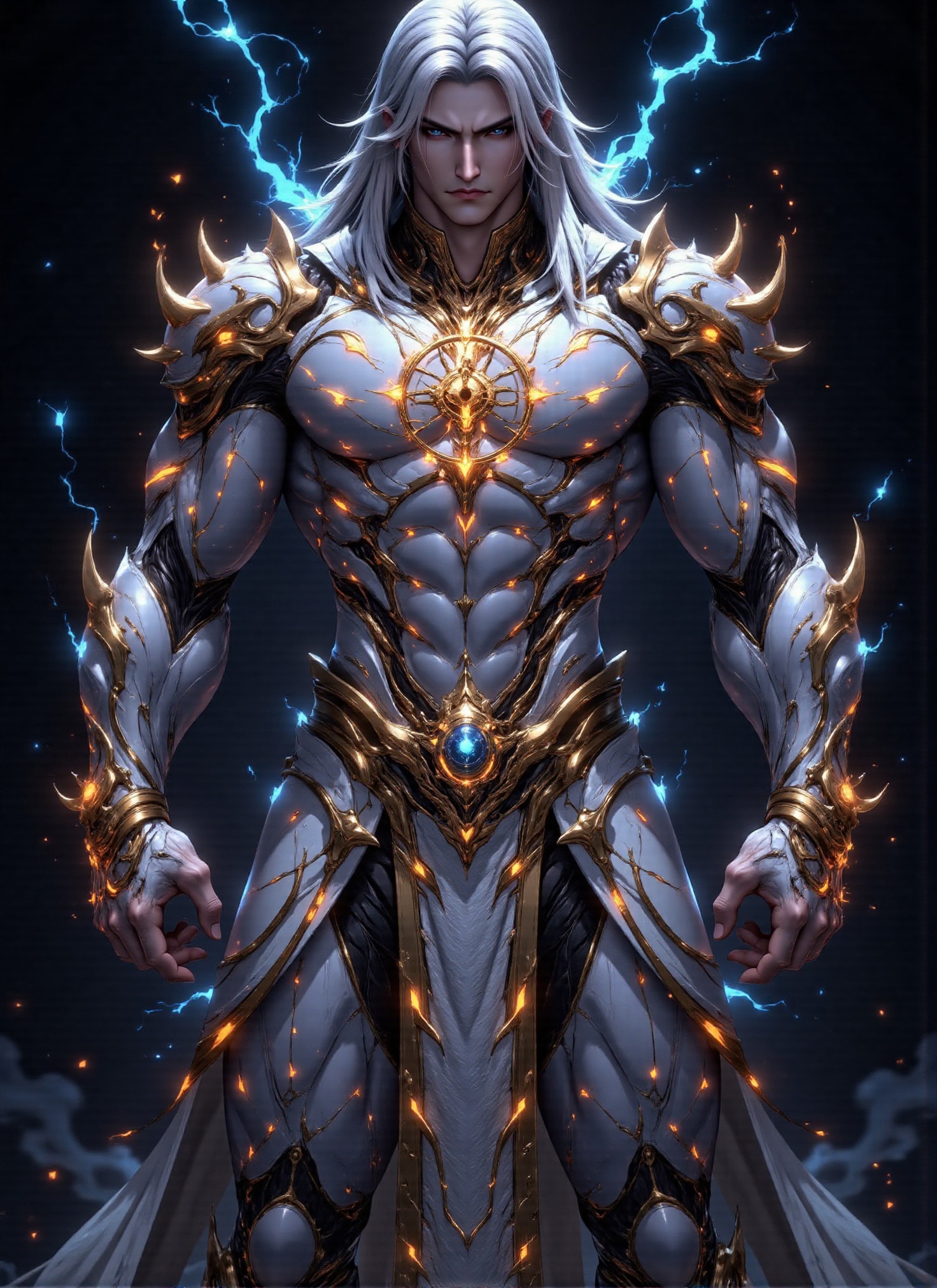 1 guy,  tall,  muscular body on Tensor.Art