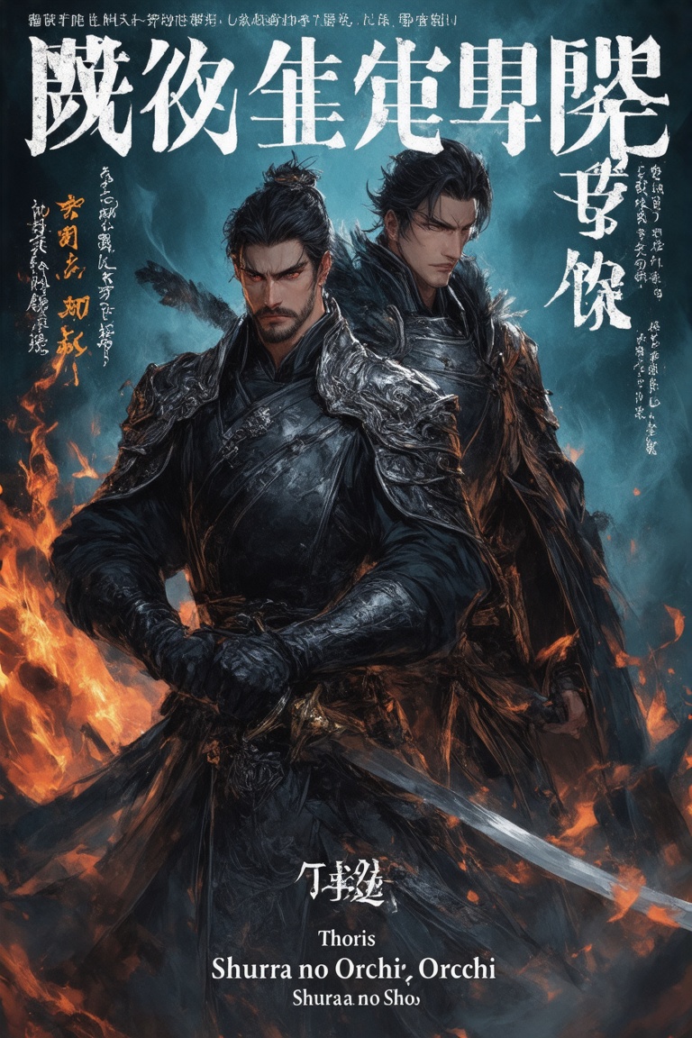 This image is a mangacover kei titled "Ishura no Orochi: Shura no Orochi no Shō" History of the Kingdom of the Orcs: Shura...