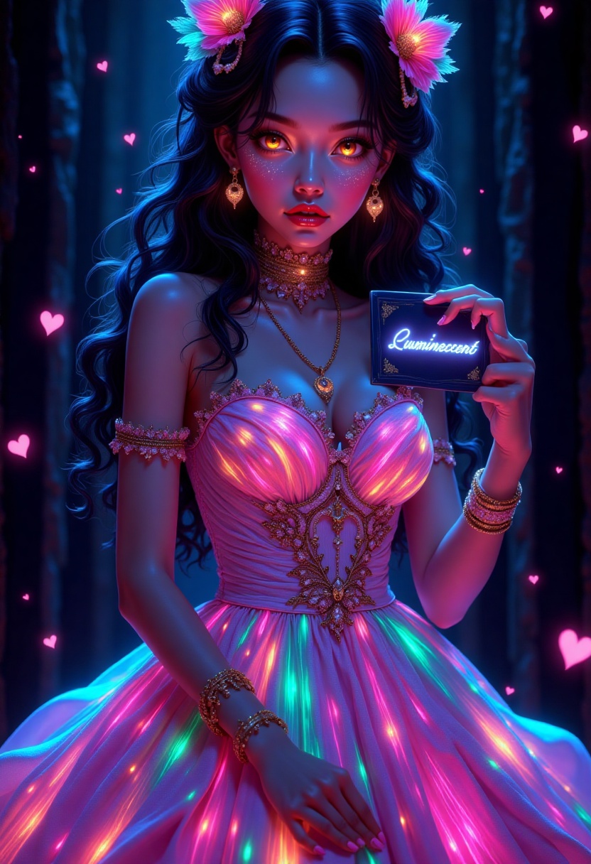 sk_luminescent,  upper body cute sundressi,  1girl on Tensor.Art