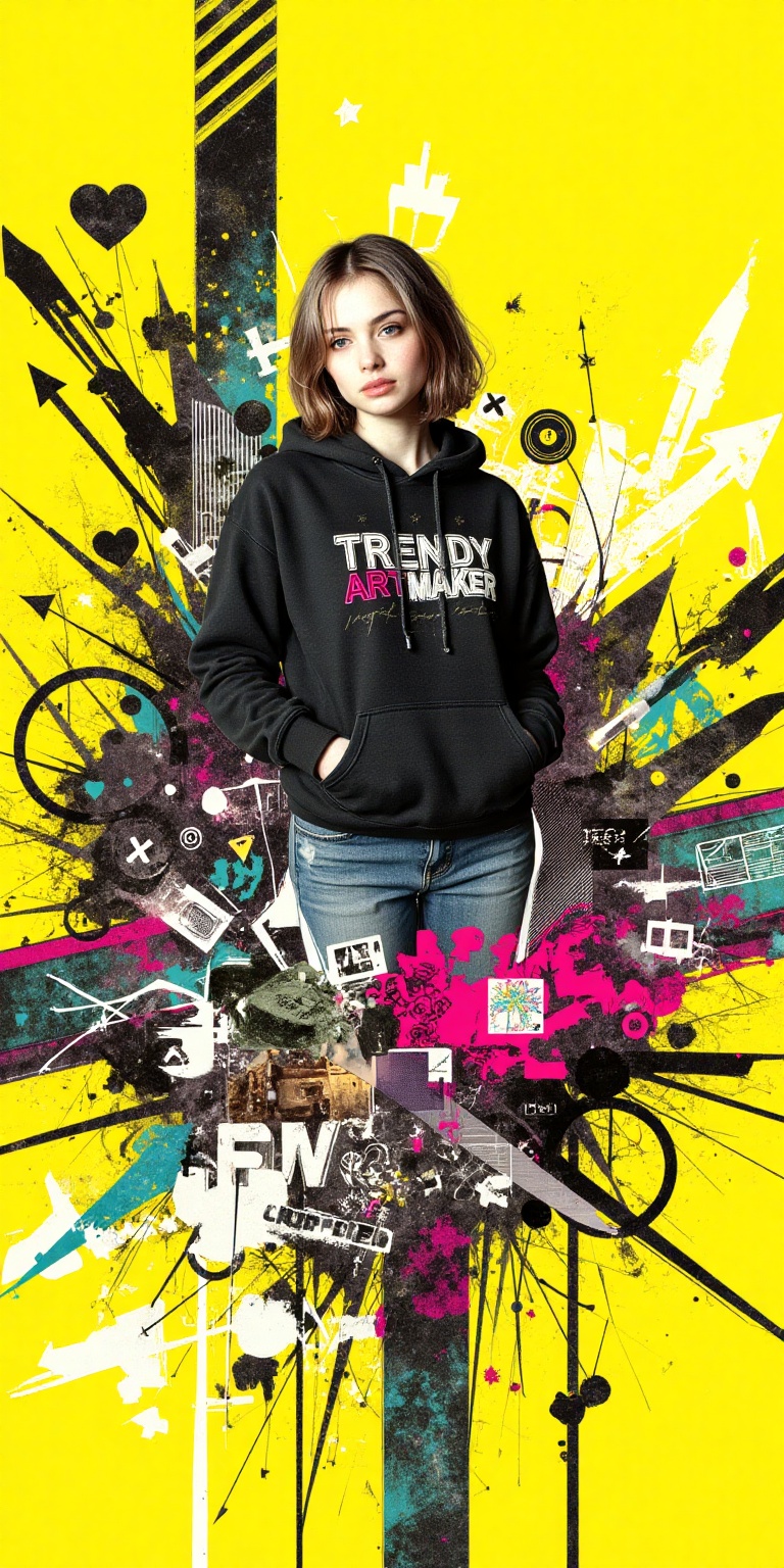 An amazing and captivating abstract illustration,  A digital illustration of 1girl,  female focus on Tensor.Art