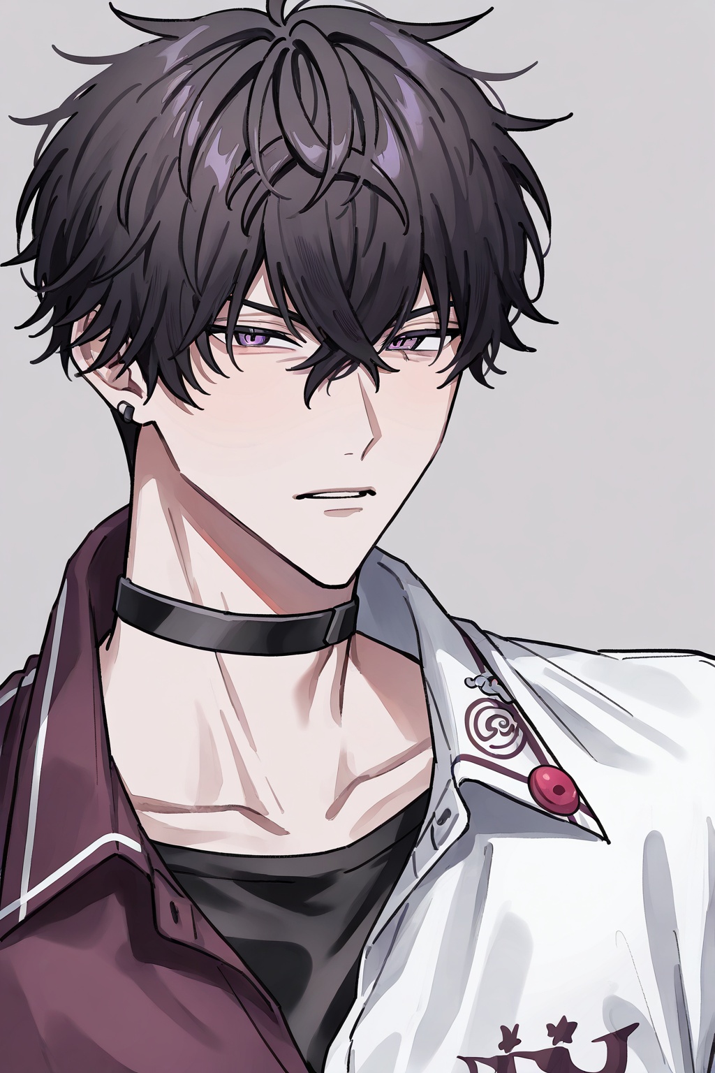 1boy,  male focus,  close-up on Tensor.Art