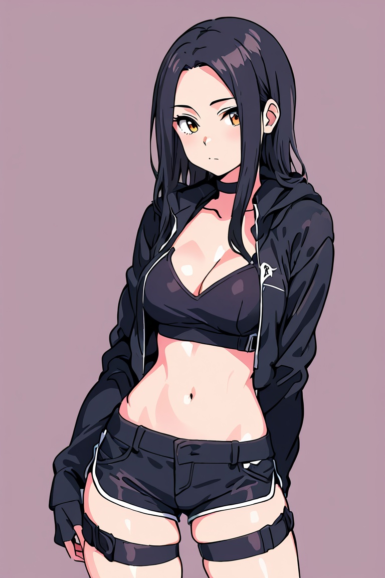 1girl,  solo,  simple background on Tensor.Art