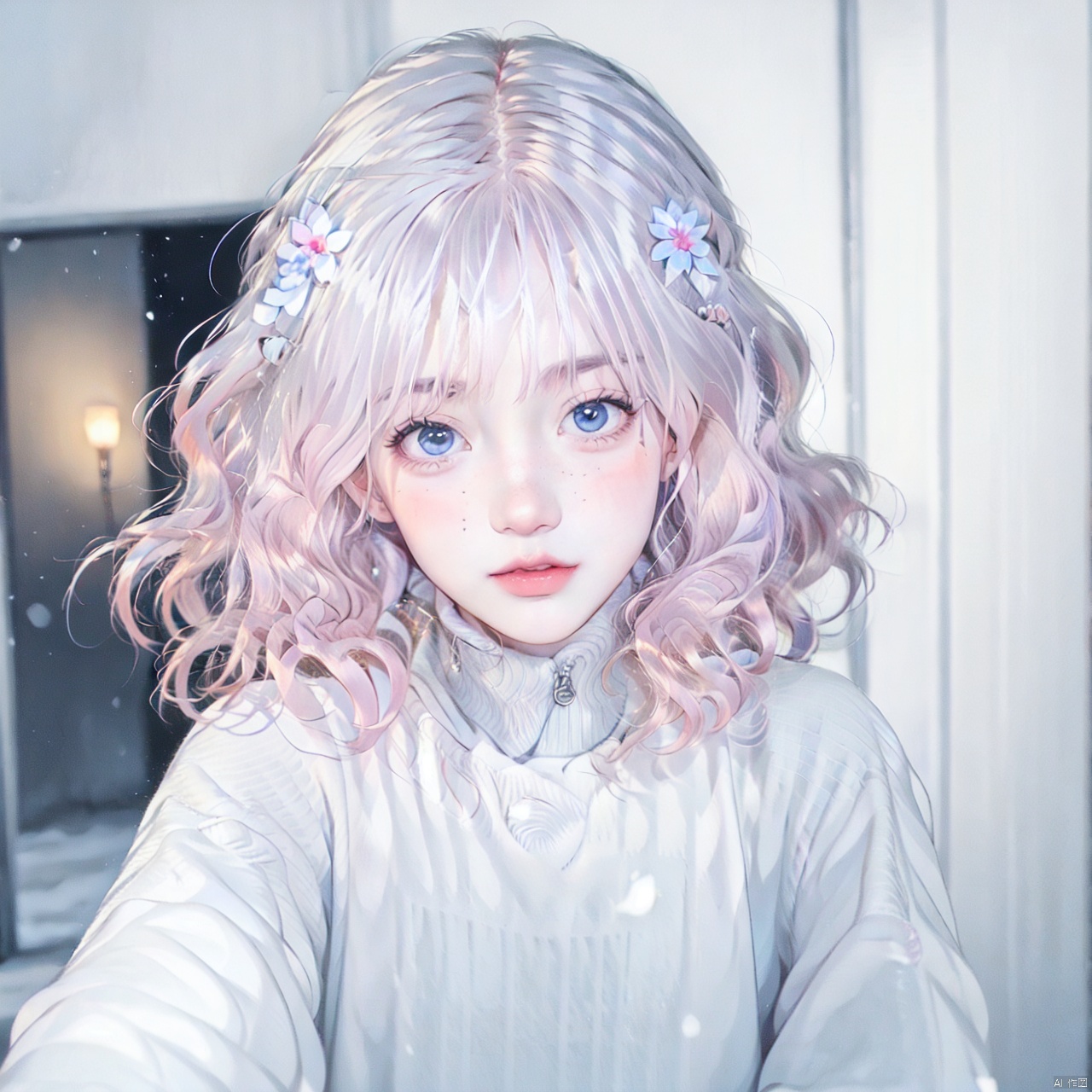 1girl,  solo,  looking at viewer by 宝拉熊 on Tensor.Art