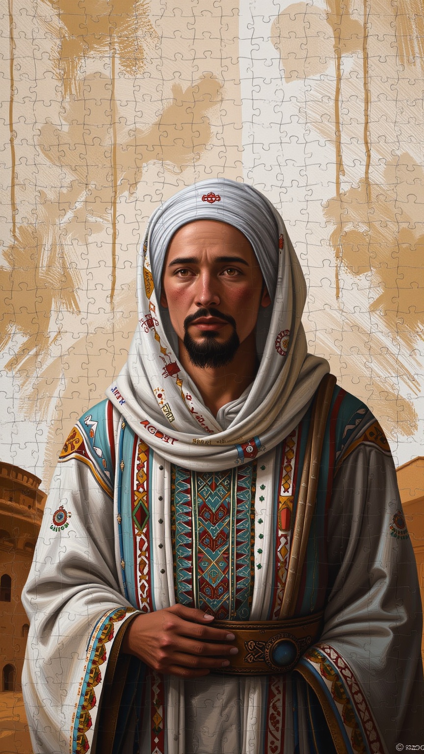 character design,  a man,  intricate outfit on Tensor.Art