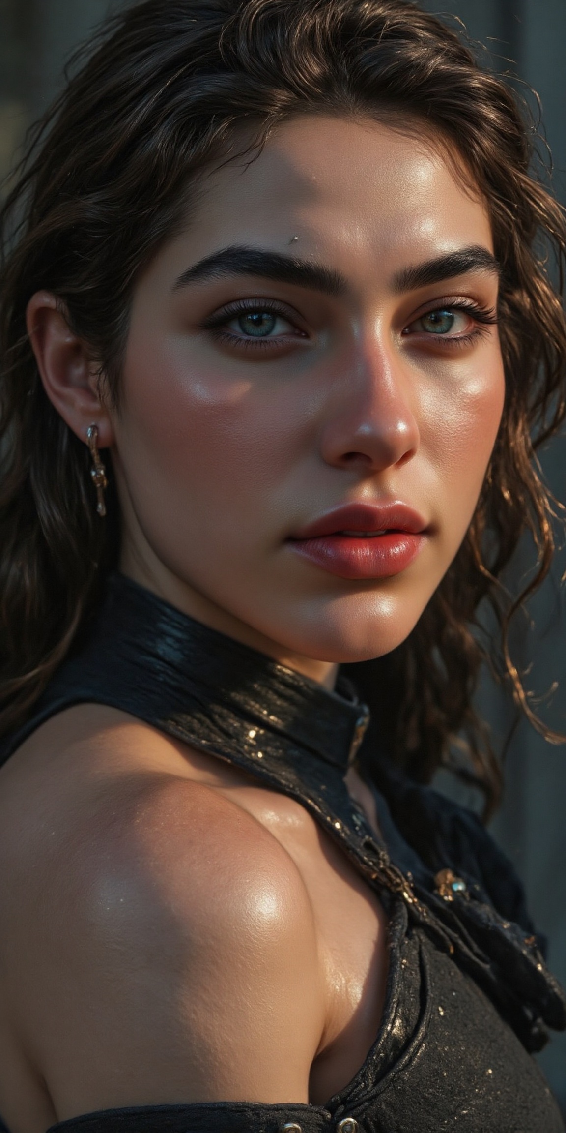 Create something fantasy styles,  Random costume a beautiful girl,  20 yo on Tensor.Art