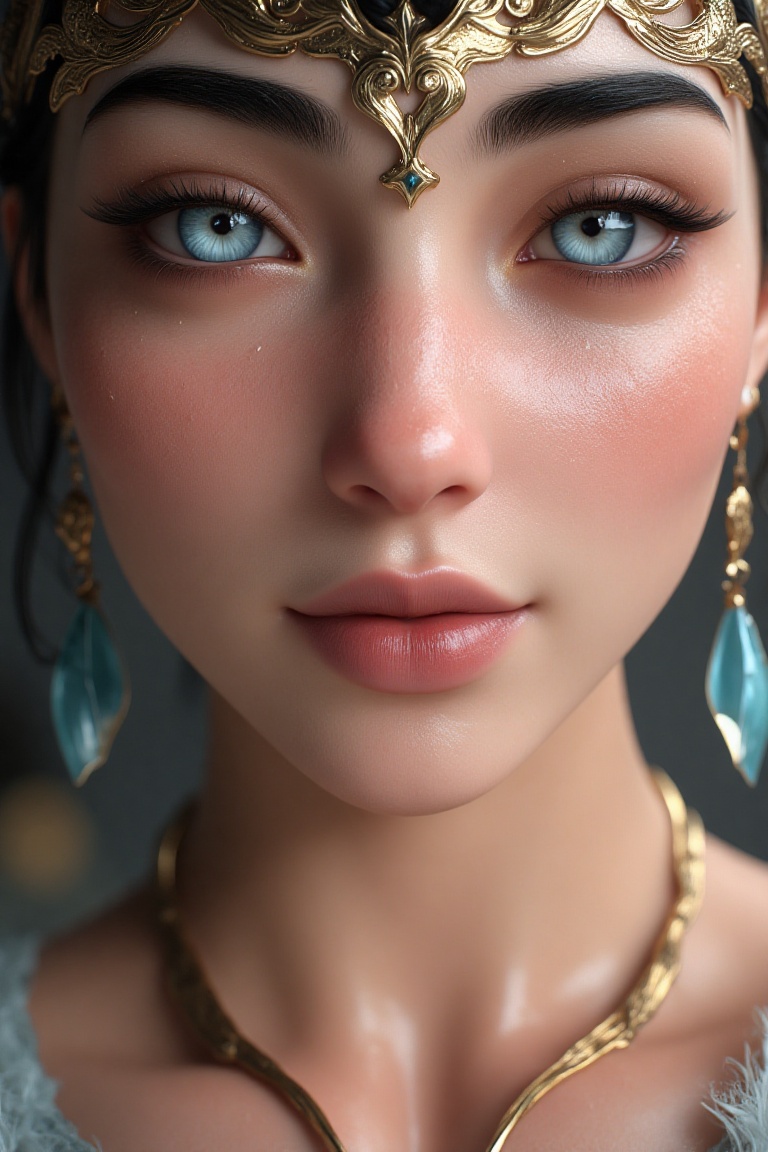 combine to create a fantasy image,  detailed skin texture,  subsurface scattering on Tensor.Art