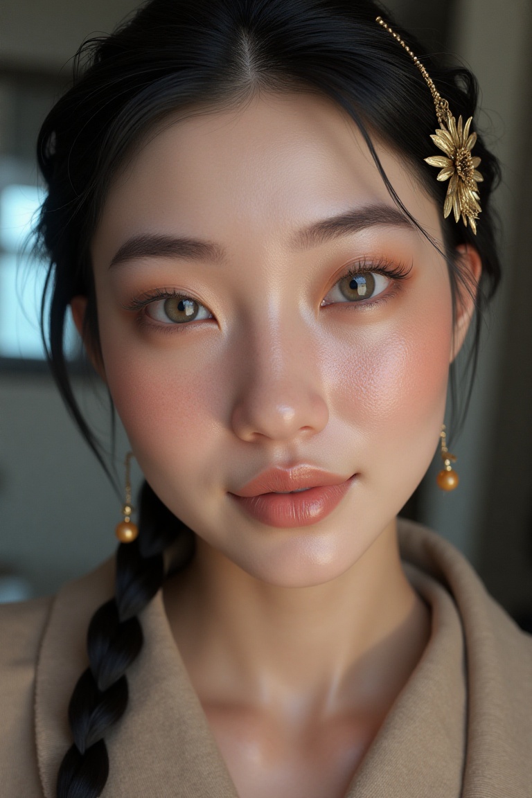 combine to create a fantasy image,  detailed skin texture,  subsurface scattering on Tensor.Art