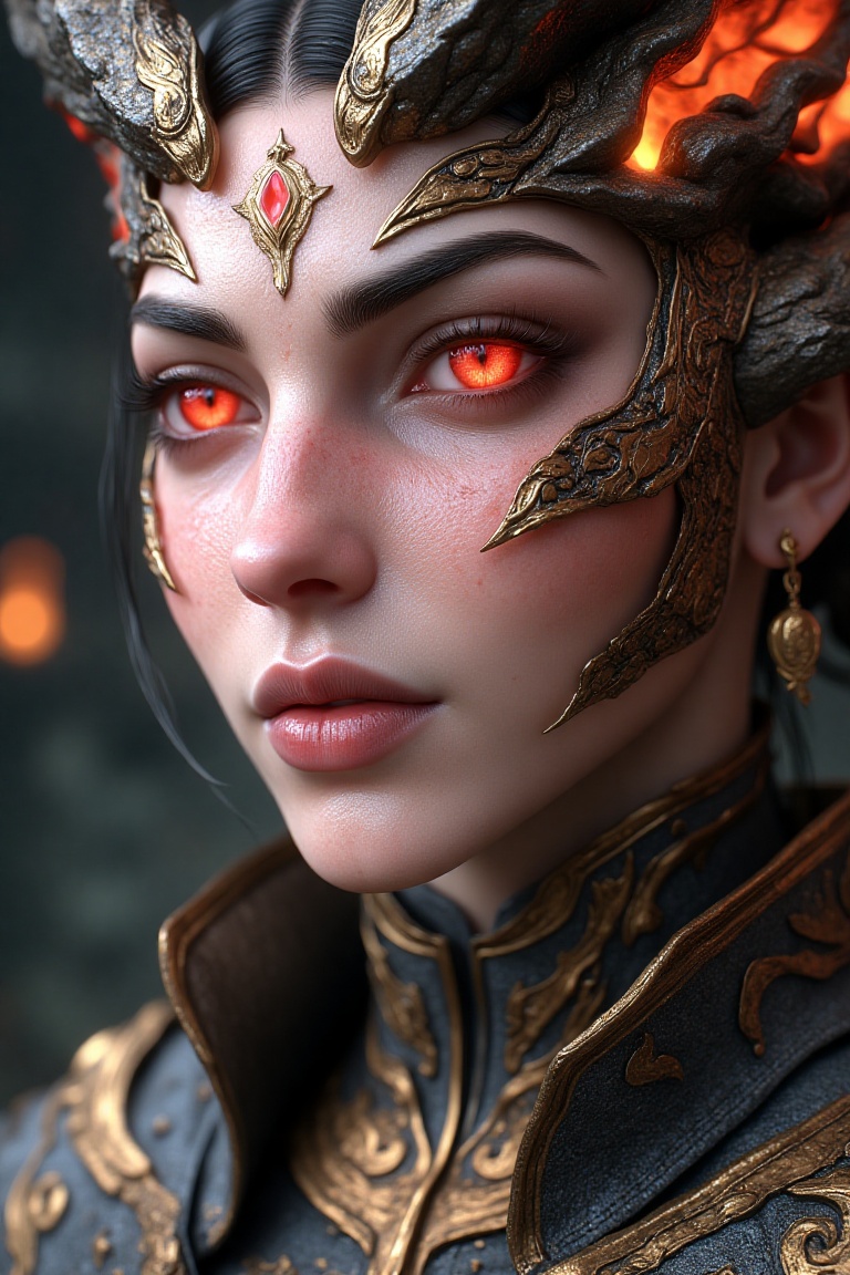 combine to create a fantasy image,  detailed skin texture,  subsurface scattering on Tensor.Art