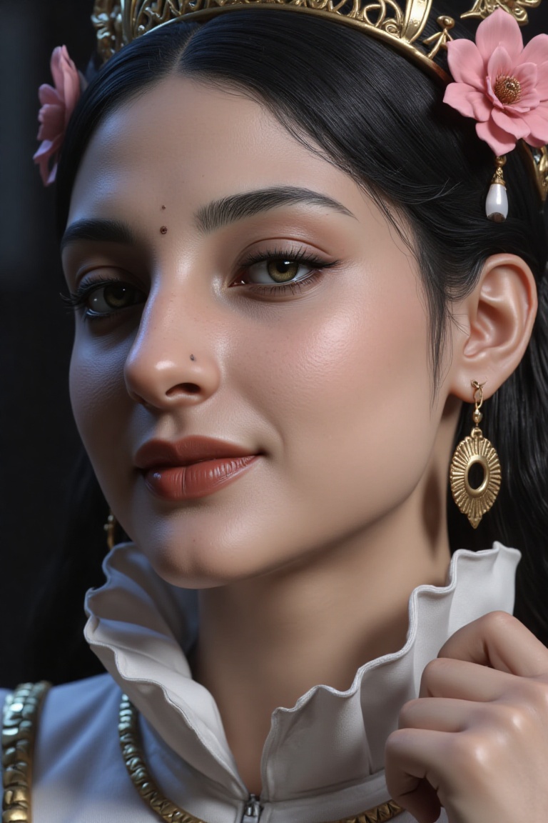 combine to create a fantasy image,  detailed skin texture,  subsurface scattering on Tensor.Art