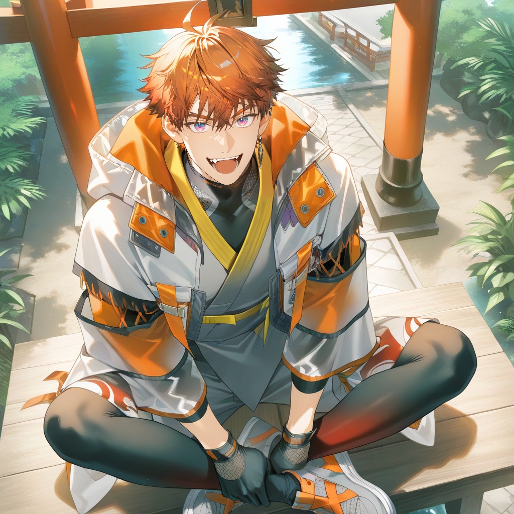 solo,  1boy,  toned male on Tensor.Art