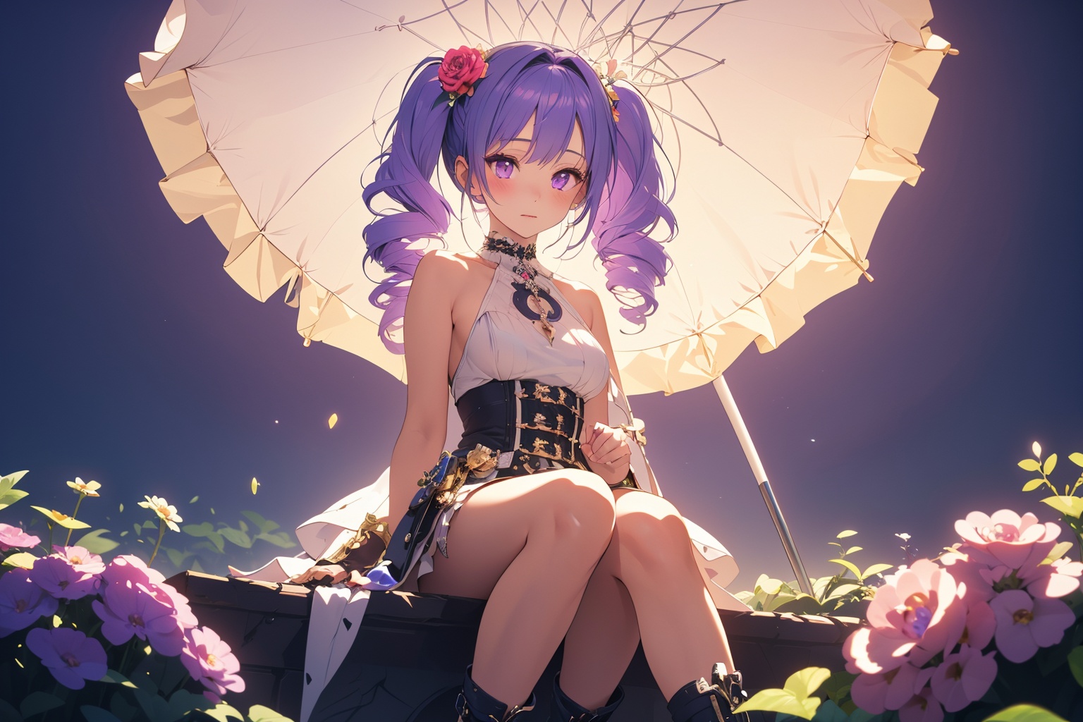 Flora,  1girl,  solo on Tensor.Art