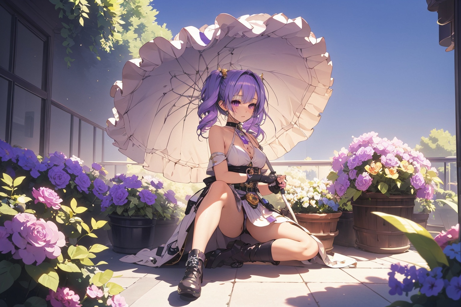 Flora,  1girl,  solo on Tensor.Art