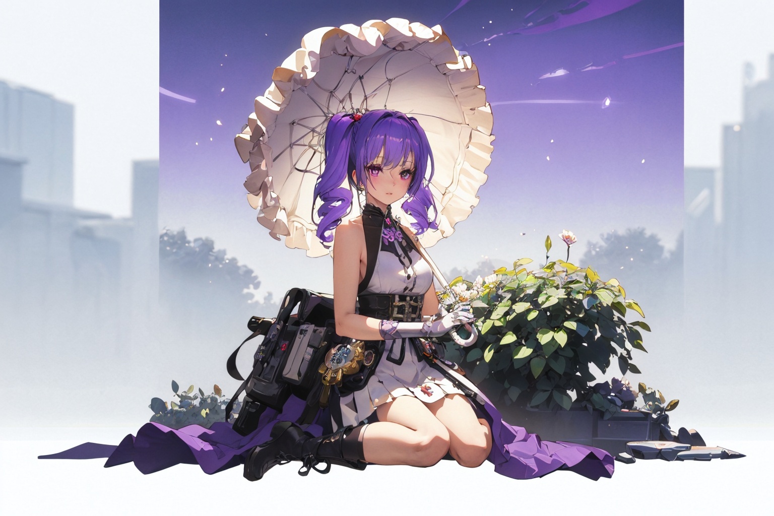 Flora,  1girl,  solo on Tensor.Art
