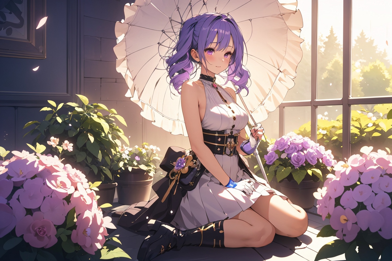 Flora,  1girl,  solo on Tensor.Art