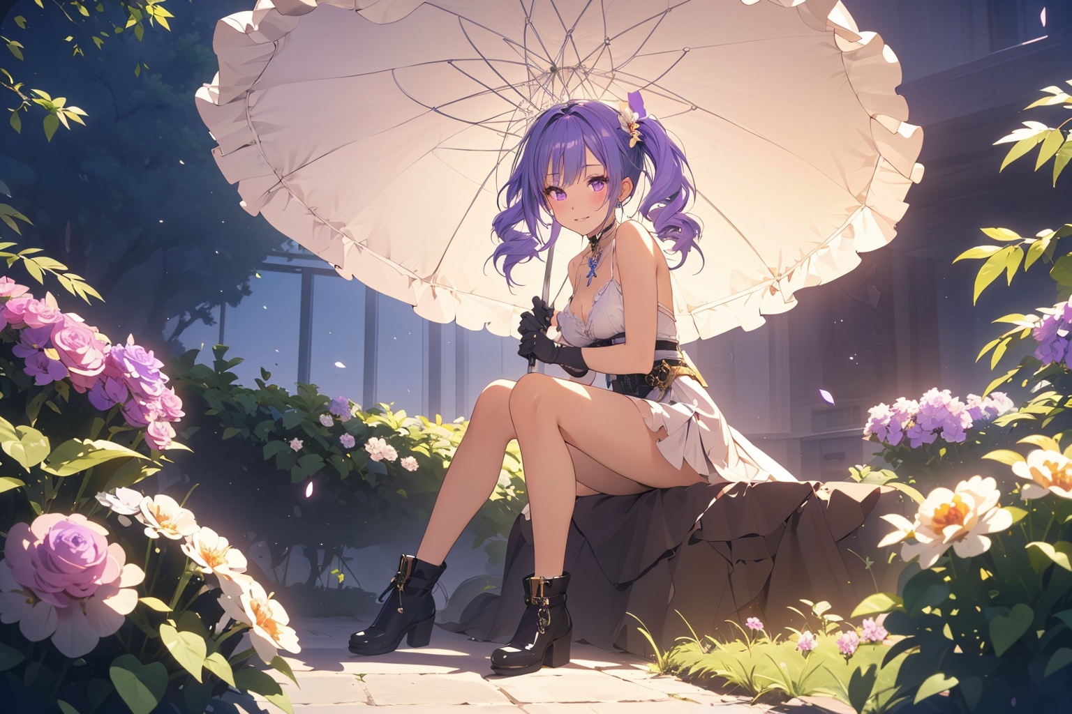 Flora,  1girl,  solo on Tensor.Art