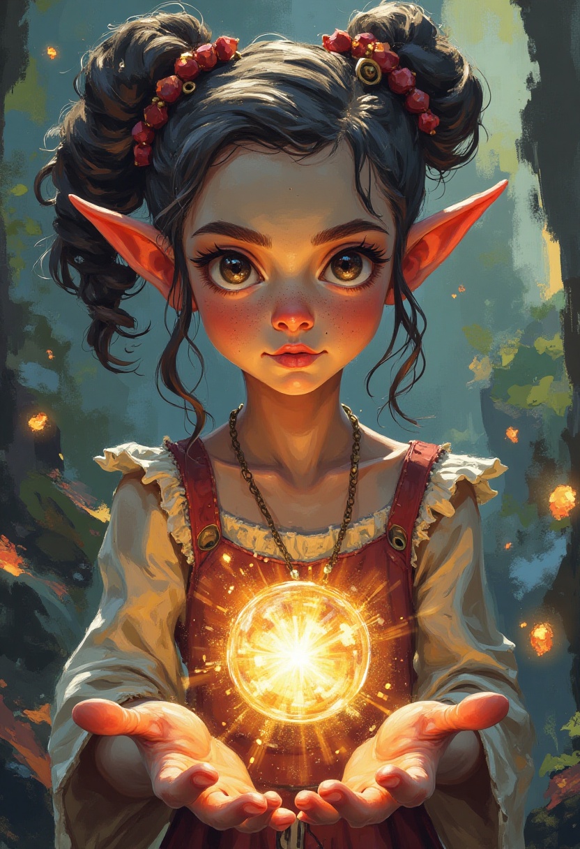 spell bind,  1girl,  cinematic angle on Tensor.Art