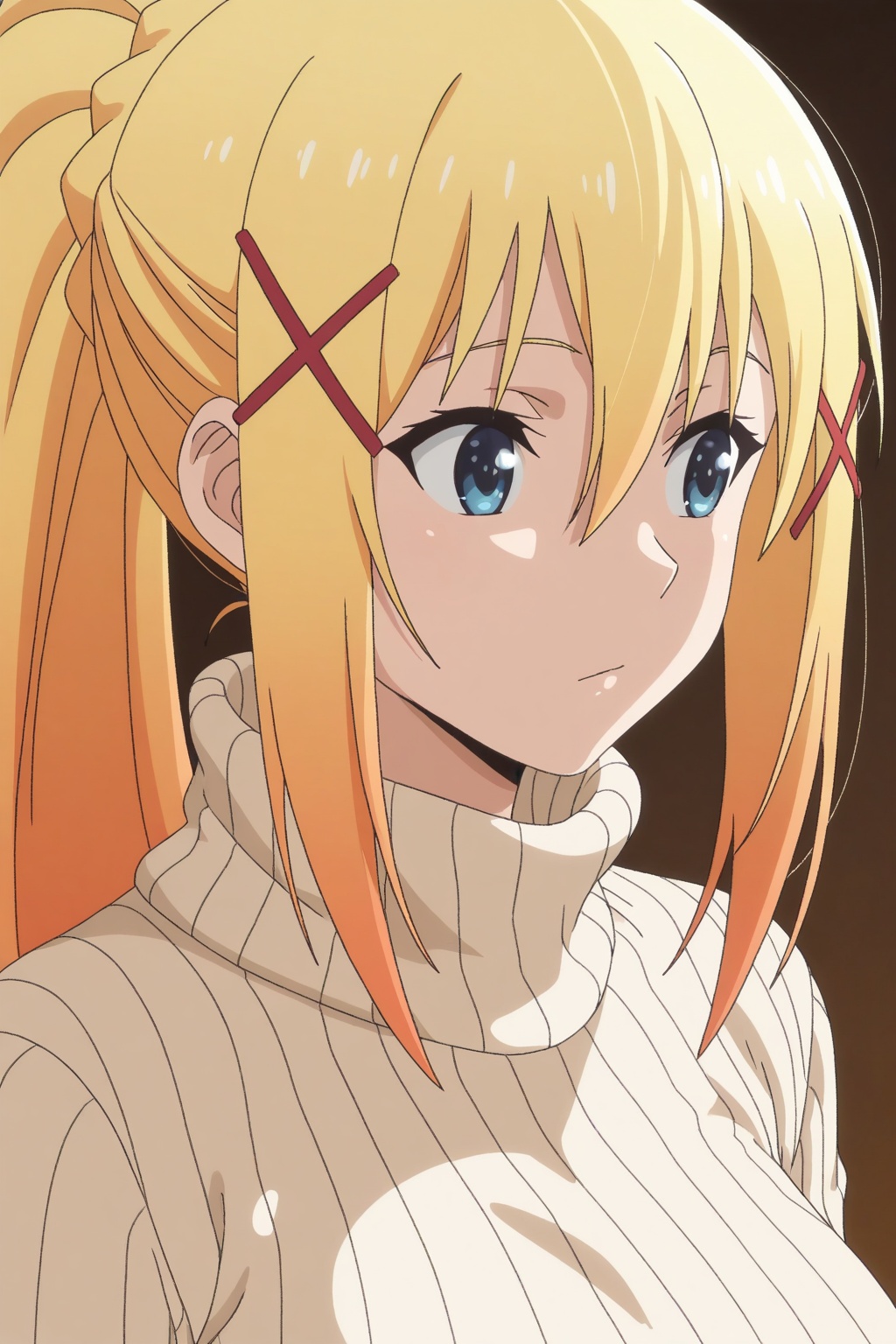 1girl,  solo,  sweater on Tensor.Art