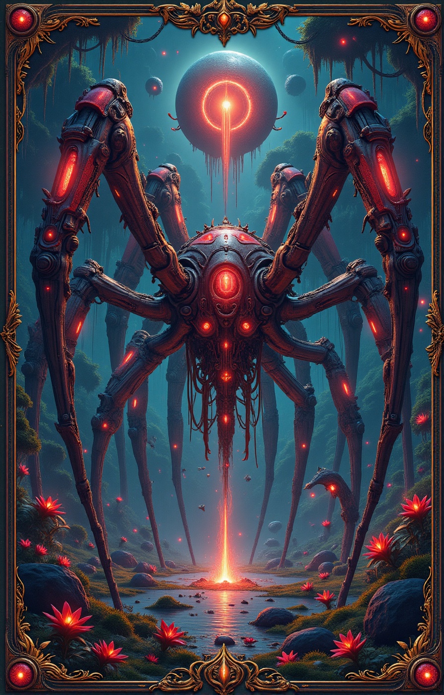 Tarot card,  major arcana, on Tensor.Art