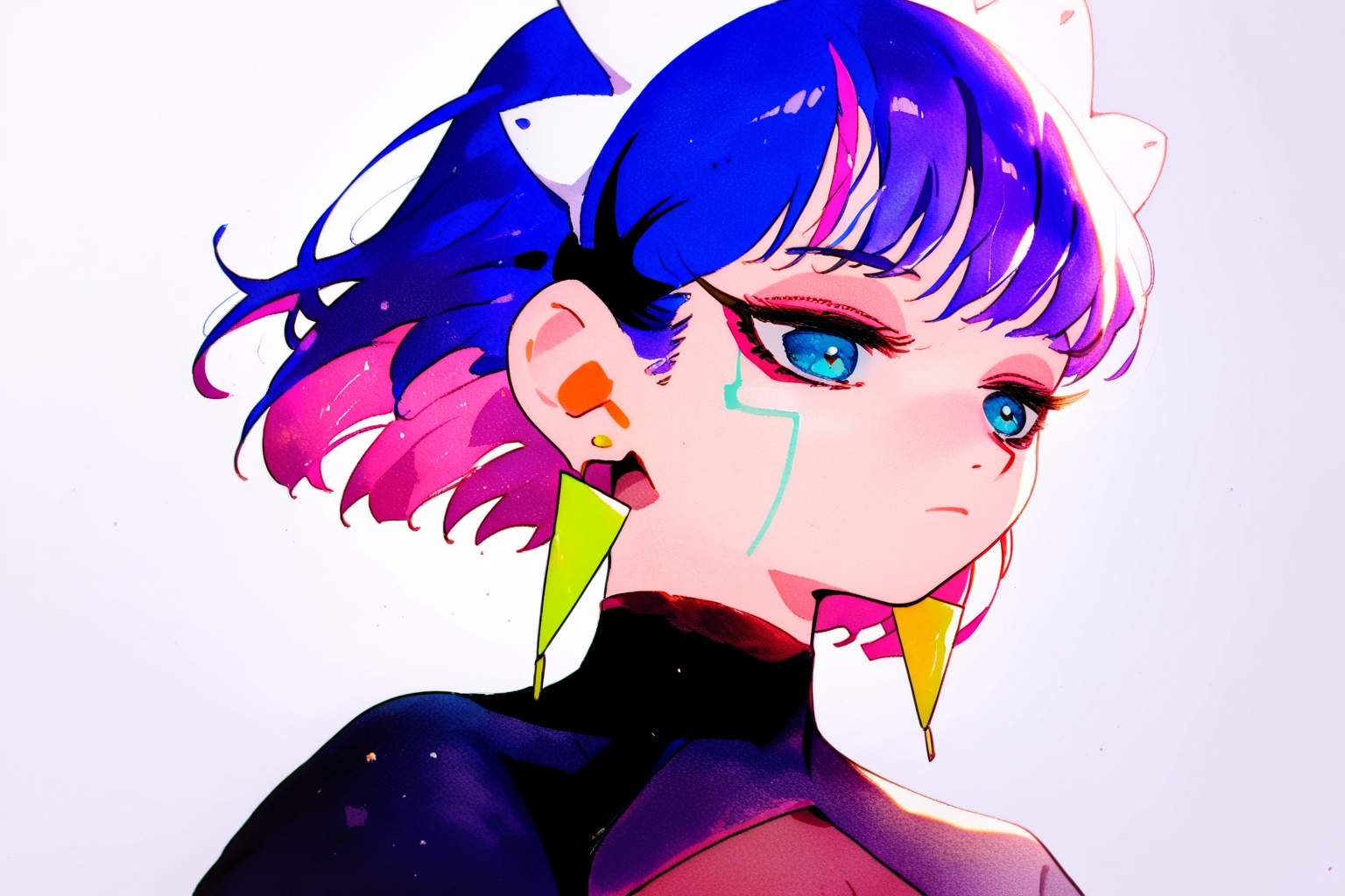 solo,  1girl ,  expressionless on Tensor.Art