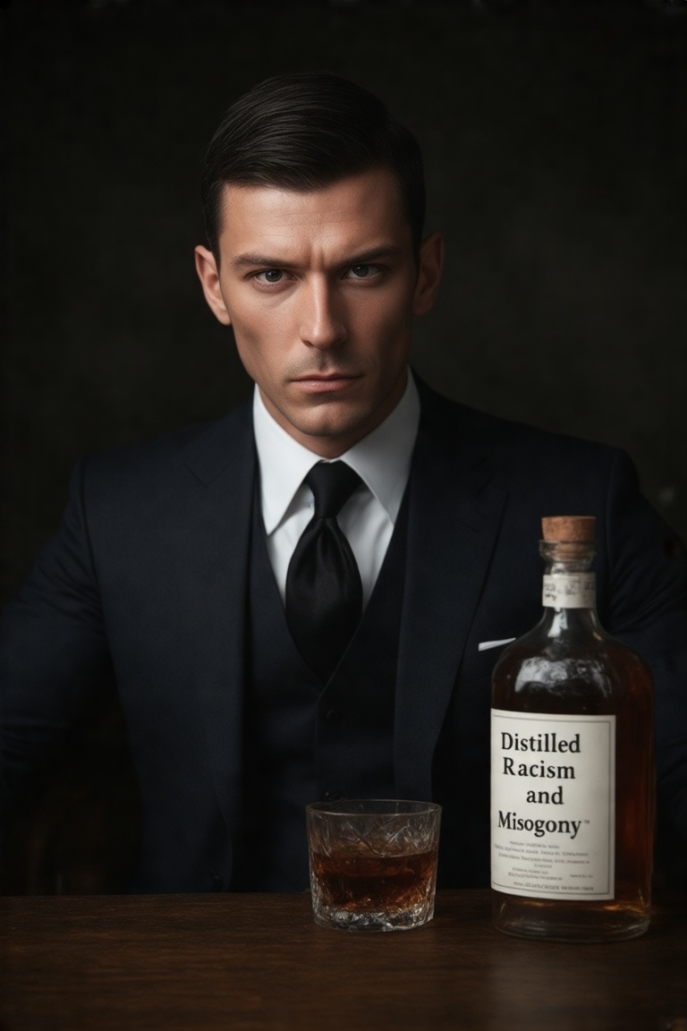 The sigma male meme is a photograph featuring a man dressed in a sharp,  dark suit with a white dress shirt and black tie....