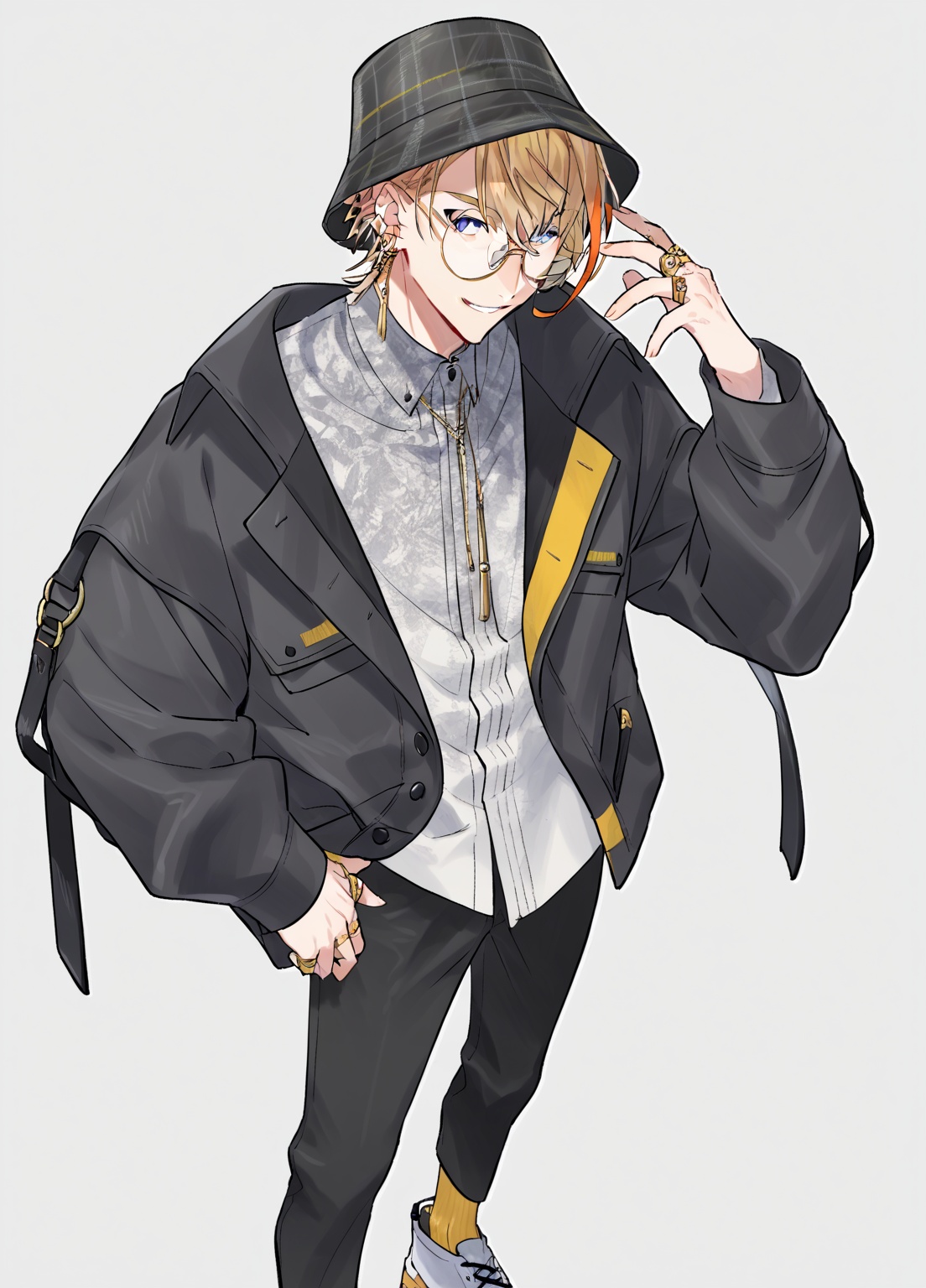 simple_background,  1boy,  solo on Tensor.Art