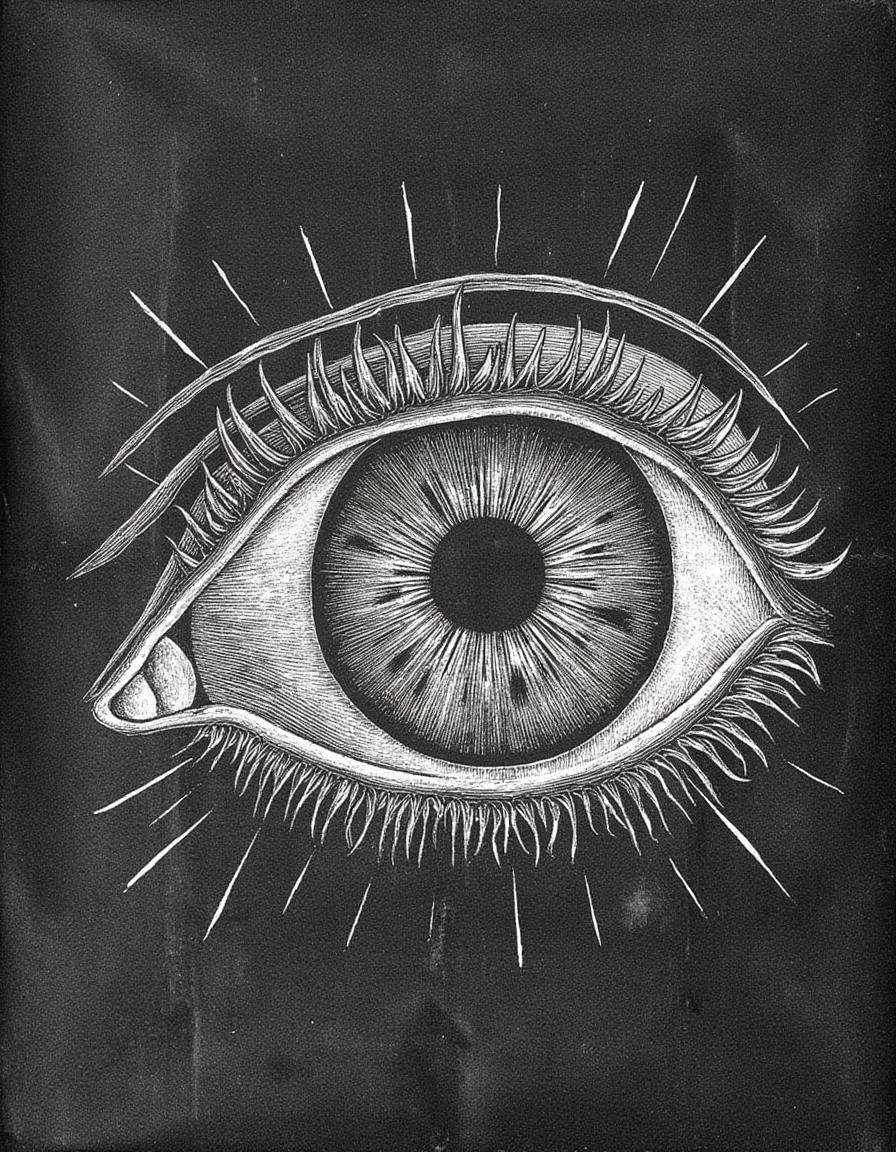 chalk drawing on a black chalkboard,  ,  anatomica-chalk on Tensor.Art