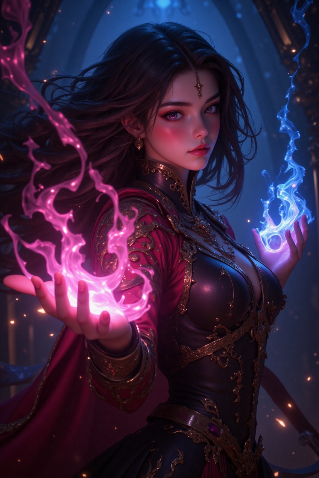 portrait,  1girl,  fantasy creature on Tensor.Art
