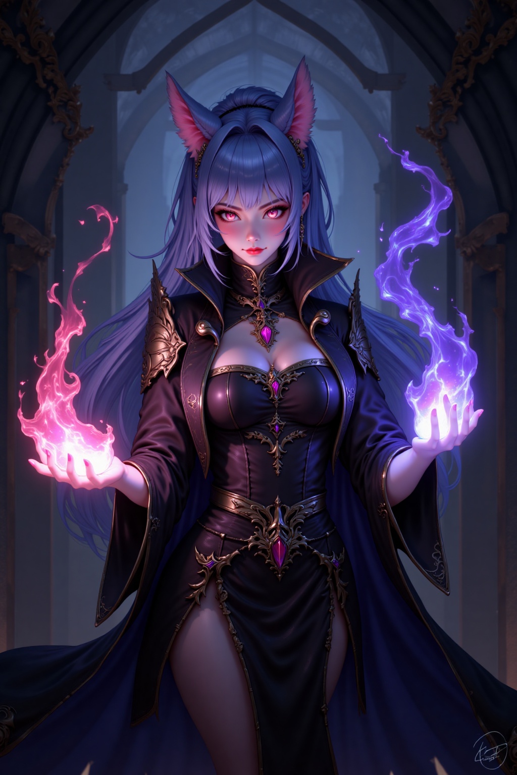 portrait,  1girl,  fantasy creature on Tensor.Art