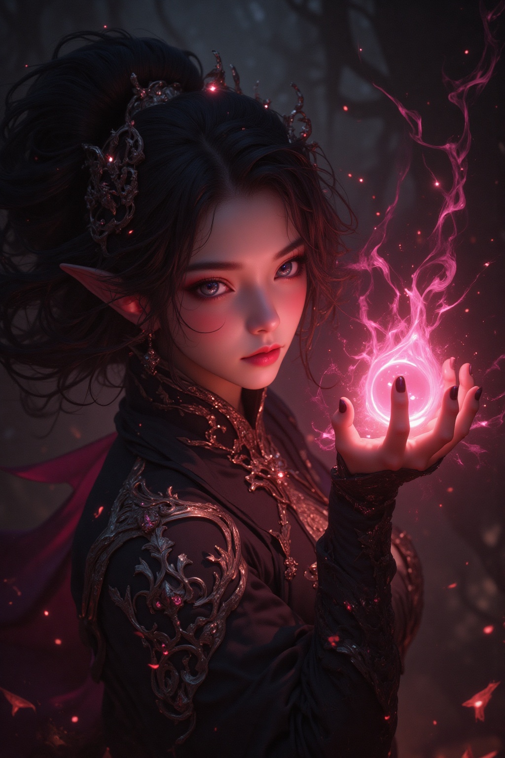portrait,  1girl,  fantasy creature on Tensor.Art