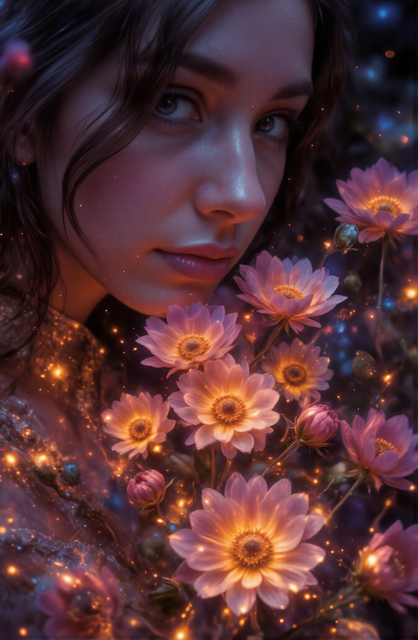 Score_9,  Those vague and worn memories,  the story returns to zero No one cares anymore My eyes stay on your reflection o...