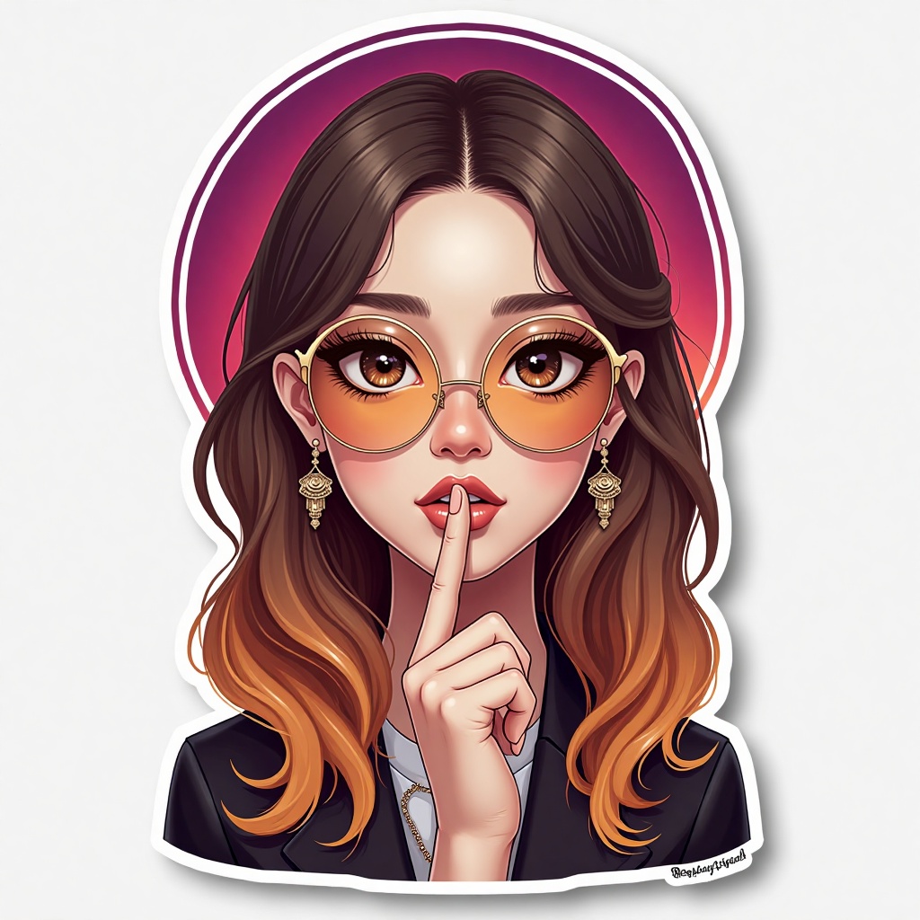sticker,  ,  From above on Tensor.Art