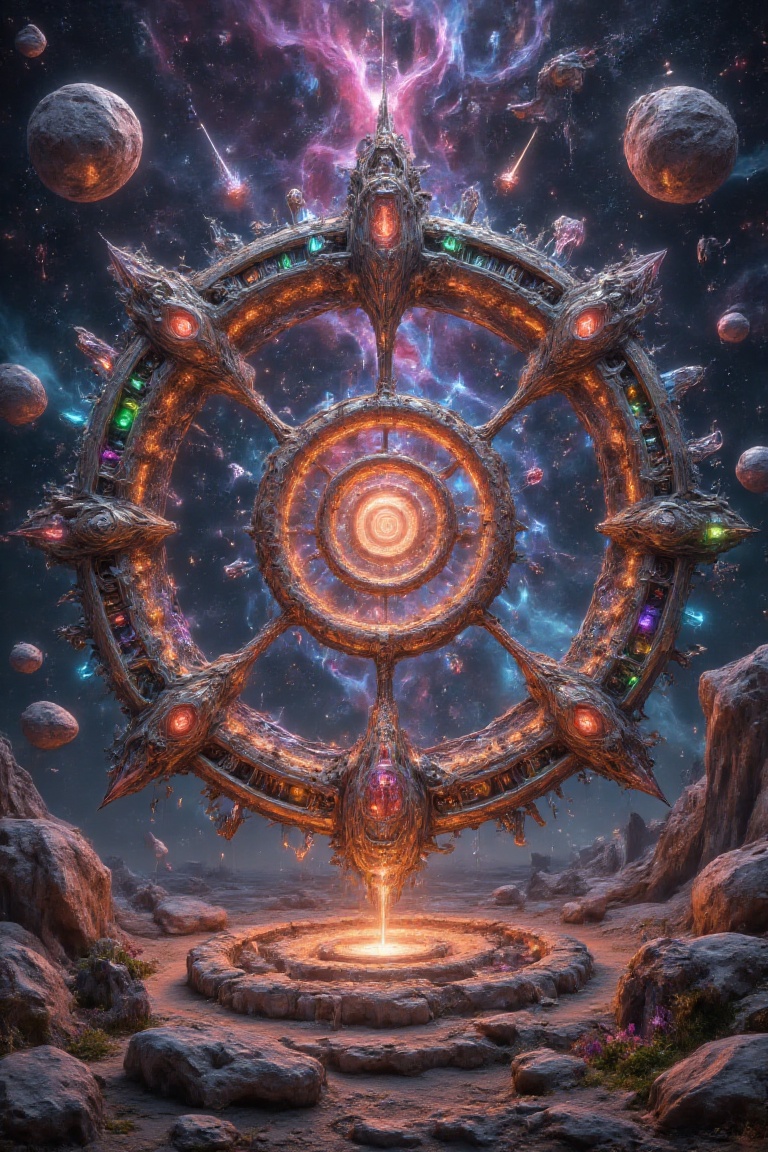 Interstella,  " a cosmic odyssey brought to life,  where the boundaries of reality dissolve into the surreal beauty of the...