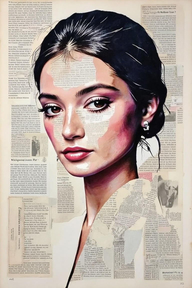 woman portrait,  npaper on Tensor.Art