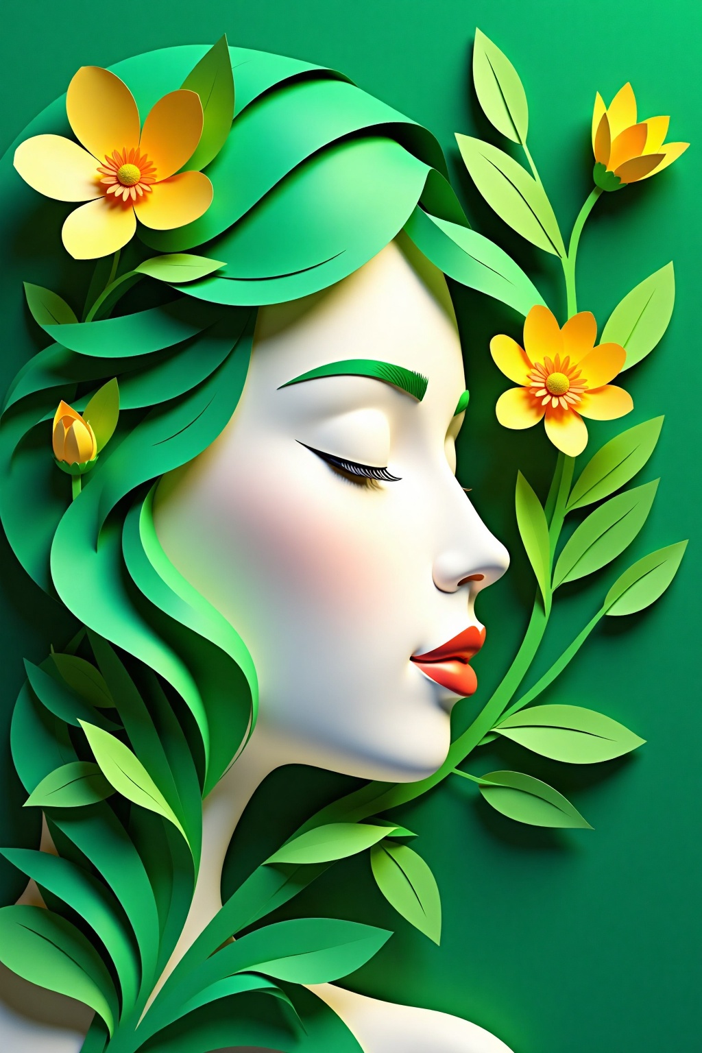 paper_cut,  (illustration: 1.3),  paper art on Tensor.Art