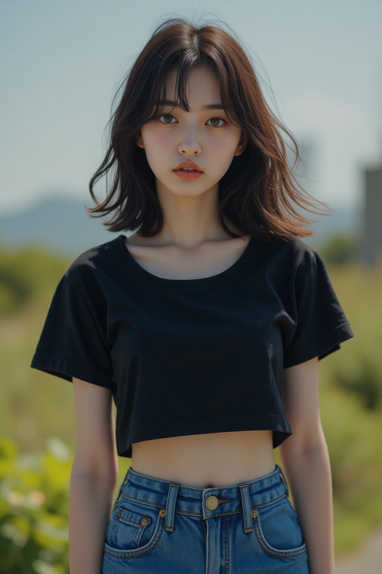 asian girl,  1girl,  solo on Tensor.Art