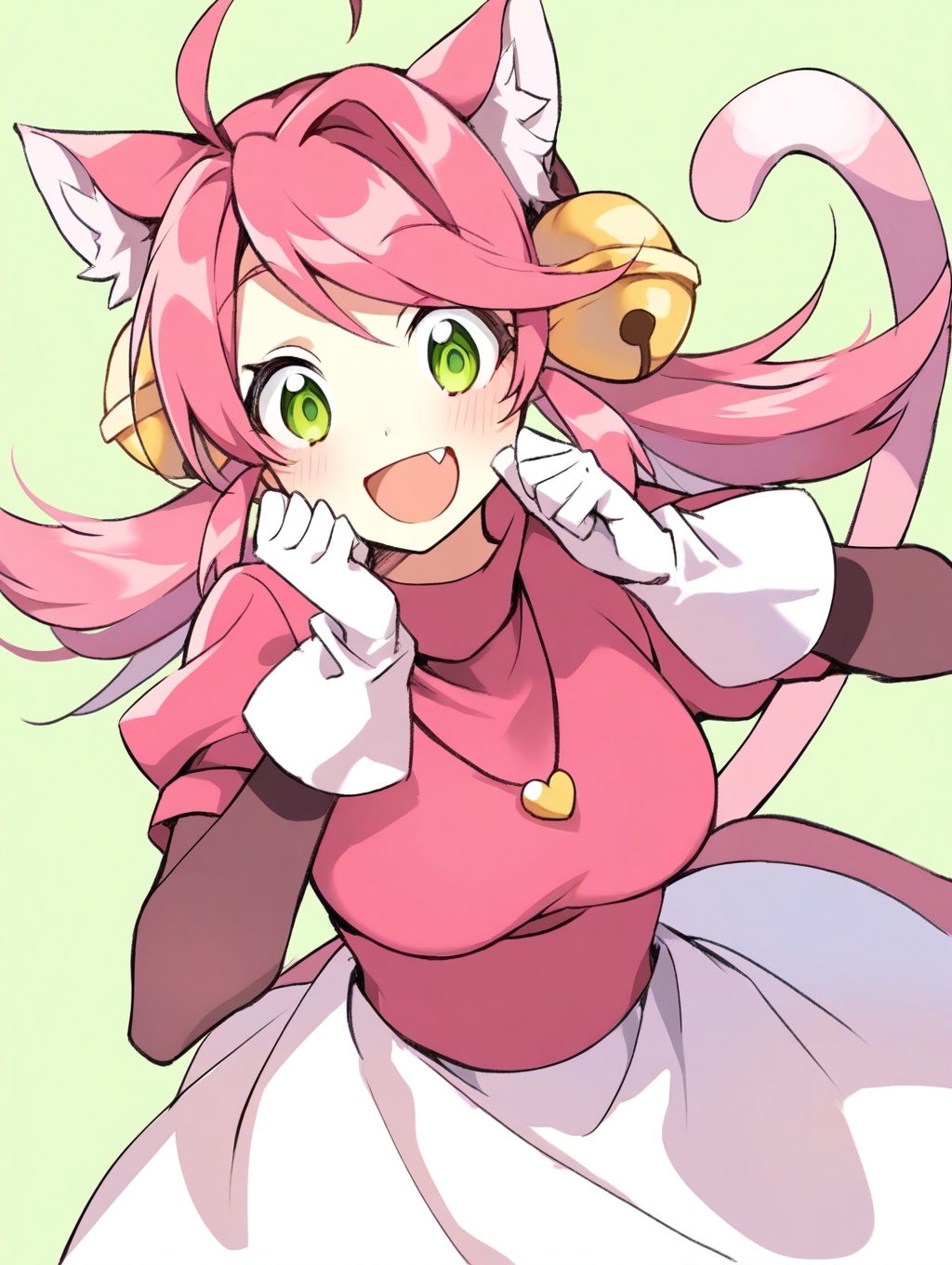 1girl,  mad_mew_mew,  open mouth on Tensor.Art
