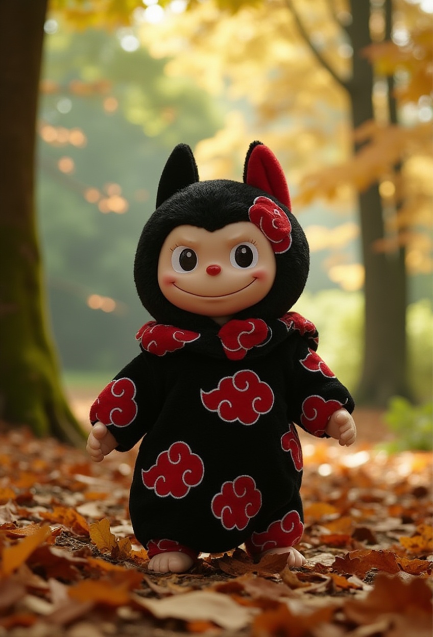 Full length realistic,  a cute labubuFYP doll,  grin smile on Tensor.Art