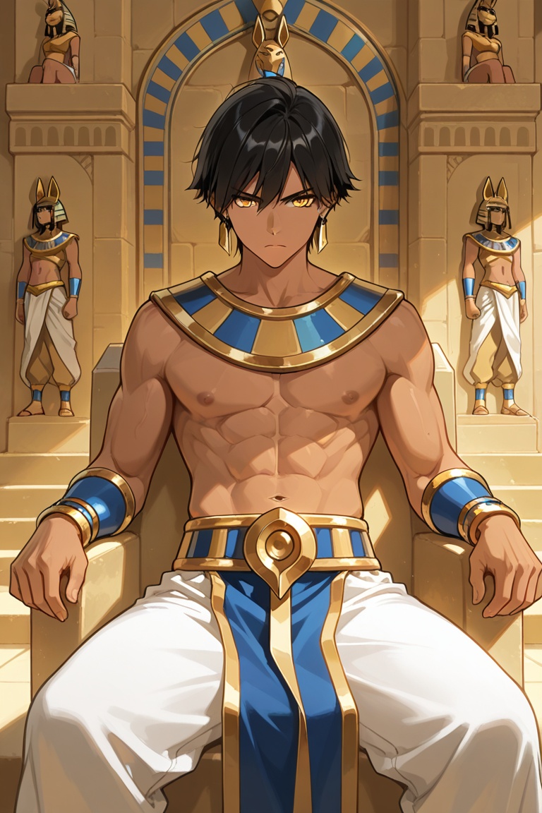 Man,  tall,  black hair on Tensor.Art