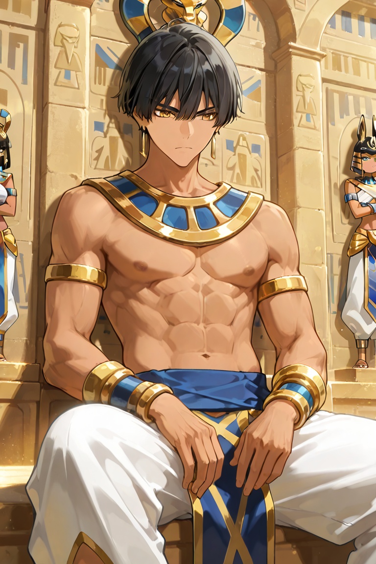 Man,  tall,  black hair on Tensor.Art