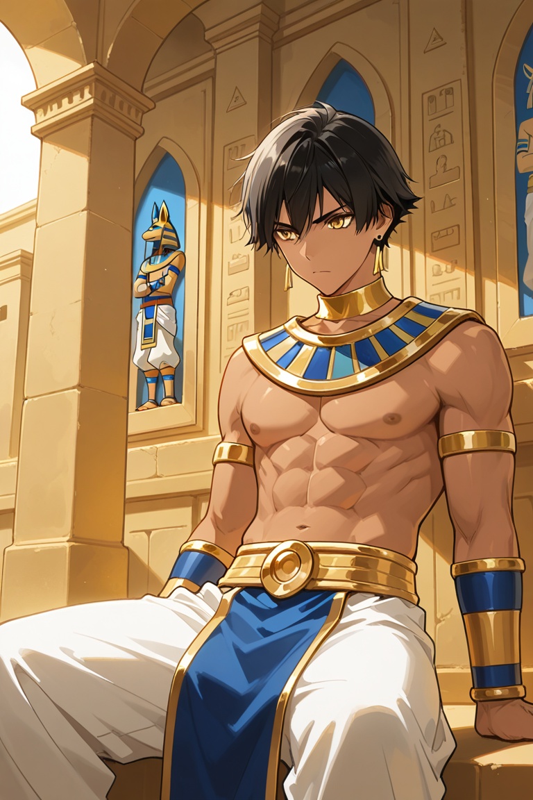 Man,  tall,  black hair on Tensor.Art