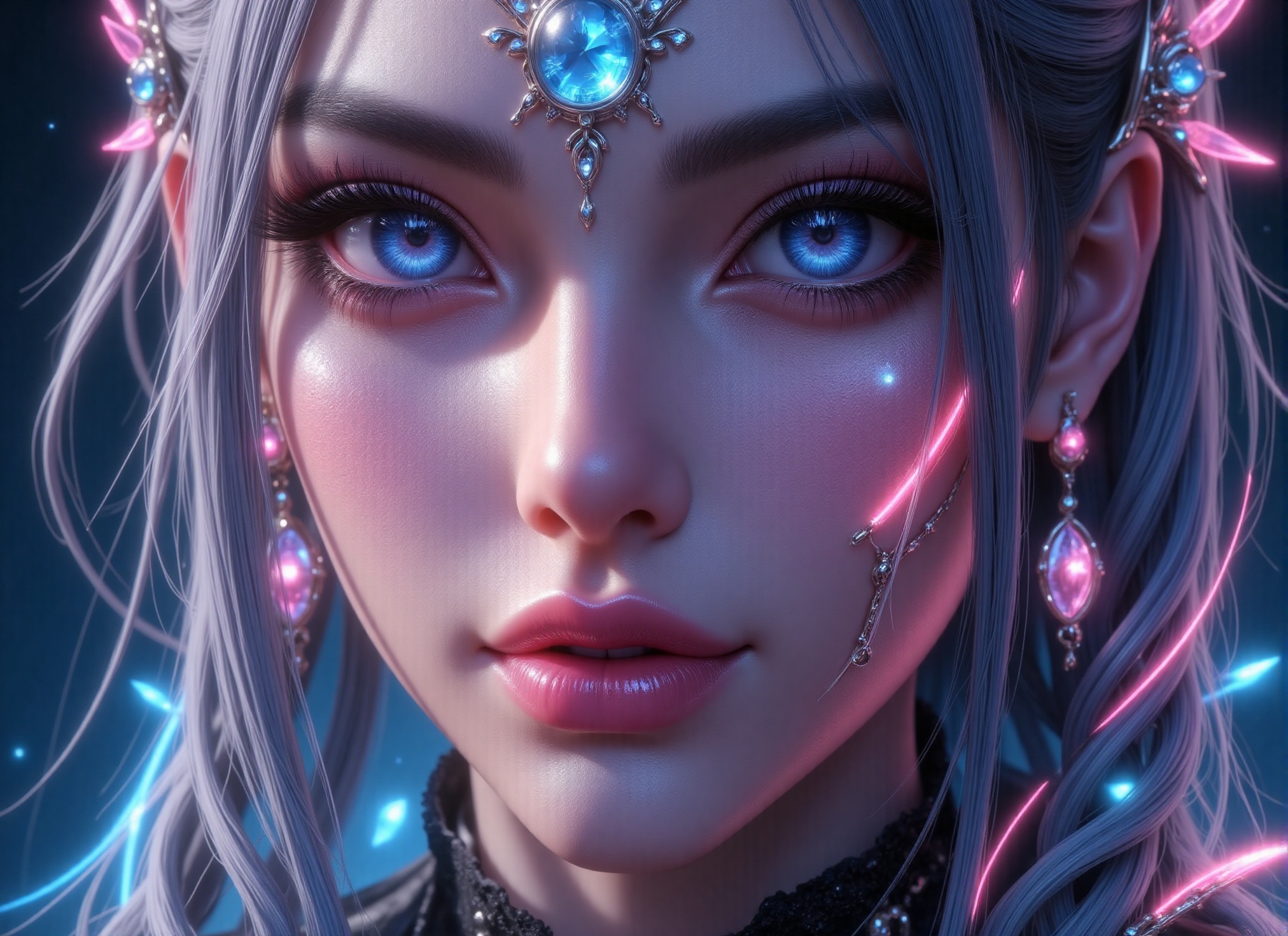 merge to create fantasy image,  detailed skin texture,  subsurface scattering on Tensor.Art