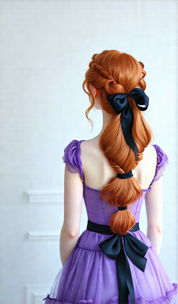 Create a beautiful 28 year old girl,  redheadwear,  loose hair on Tensor.Art