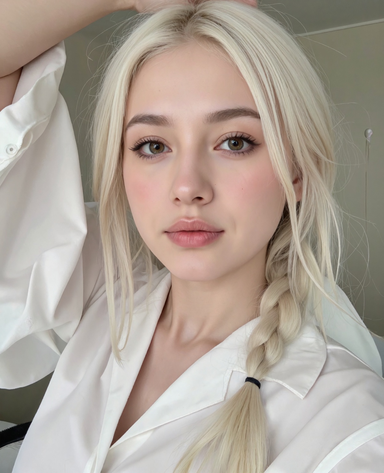 best quality,  masterpiece,  white hair on Tensor.Art