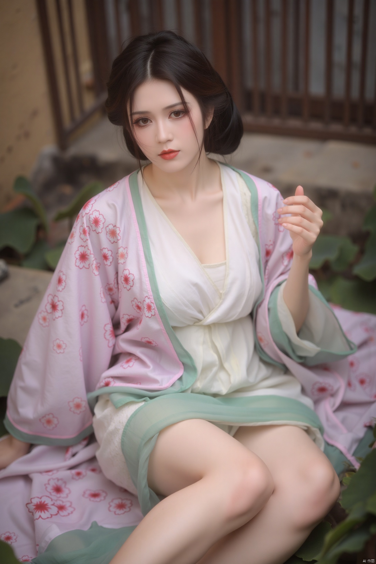 masterpiece,(best quality),official art, (1girl), (solo), ((looking_at_viewer)),(huge breasts:2.89),(full breasts:1.99),Xnanhangqipao,Xhanfu,Xtanghanfu,Xzihanfu,Xqipao,Xzhanguopao