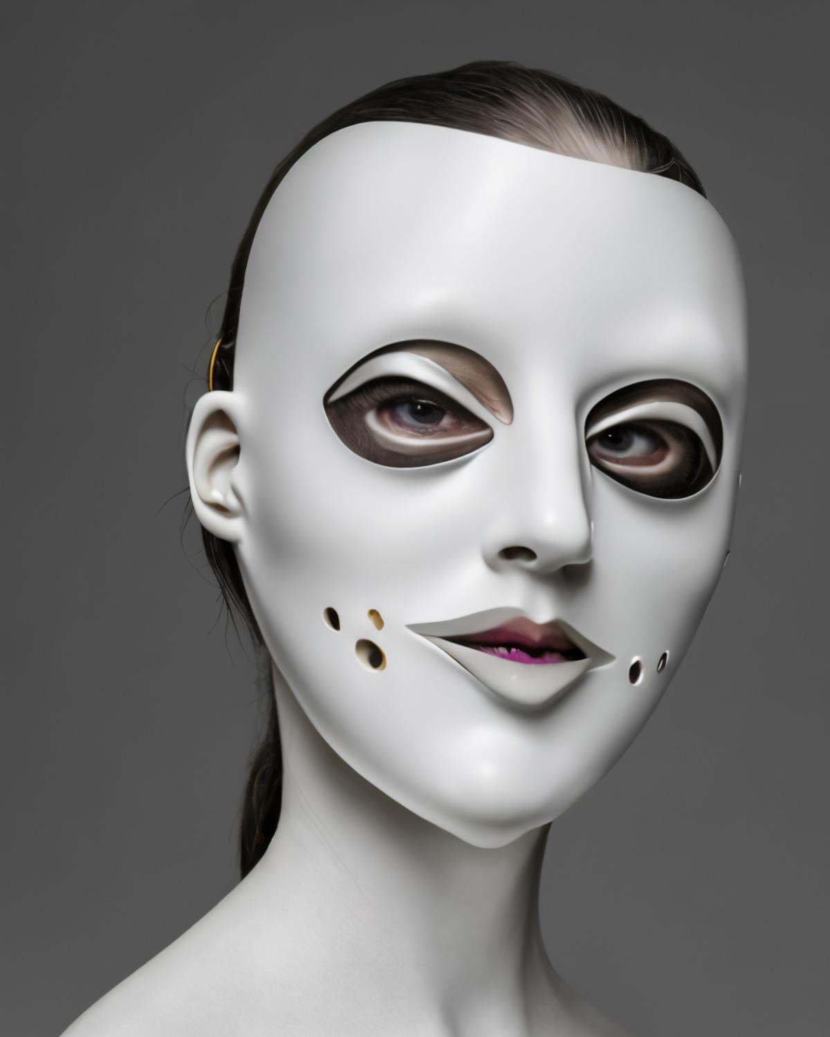 Innovative avant-garde art,  deco fashion,  fashion editorial on Tensor.Art